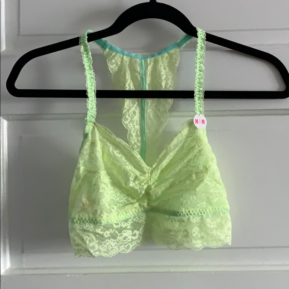 Victoria's Secret PINK lace bralette, size M